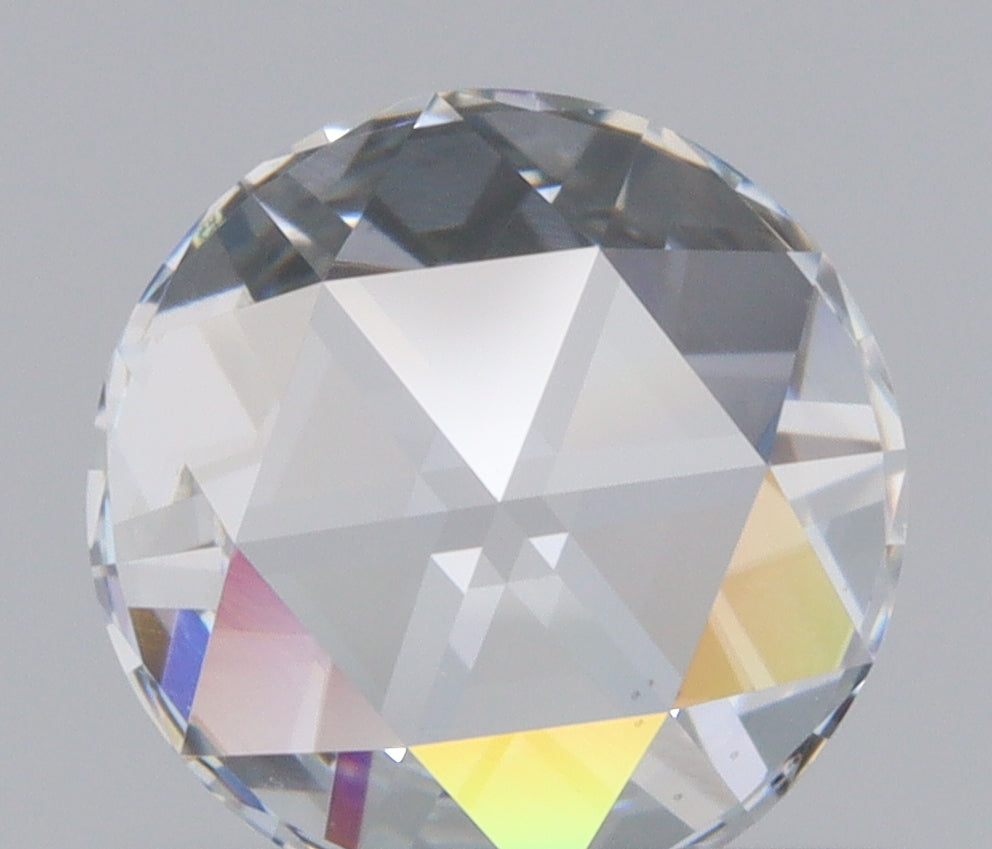 0.56ct | E/VS1 Round Shape Rose Cut Lab Diamond (IGI)