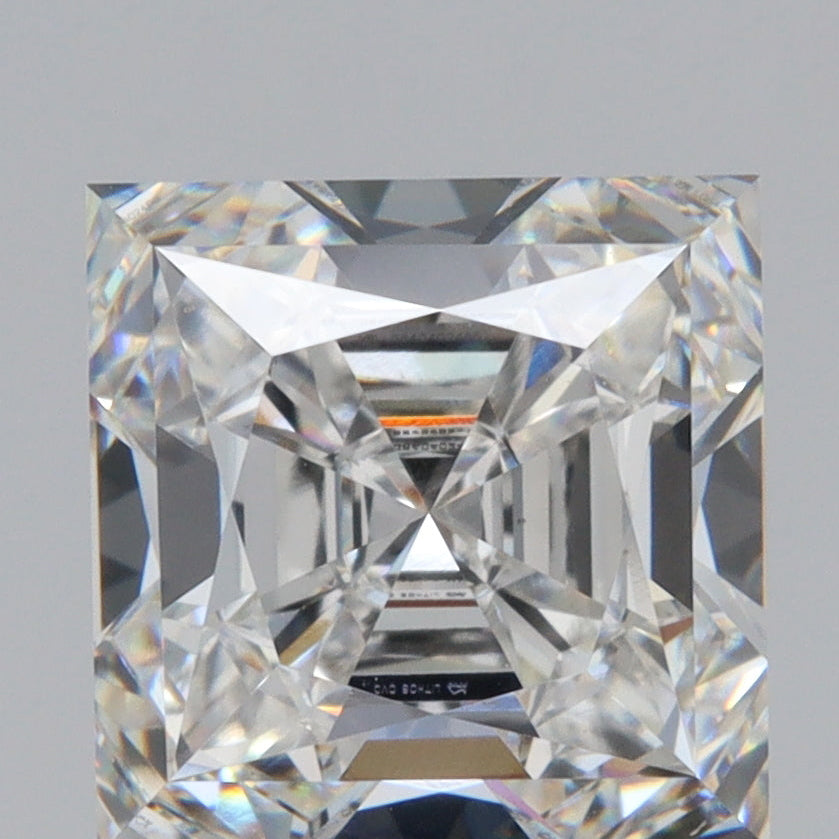 3.31ct | F/VVS2 Square Shape French Cut Lab Diamond (IGI)