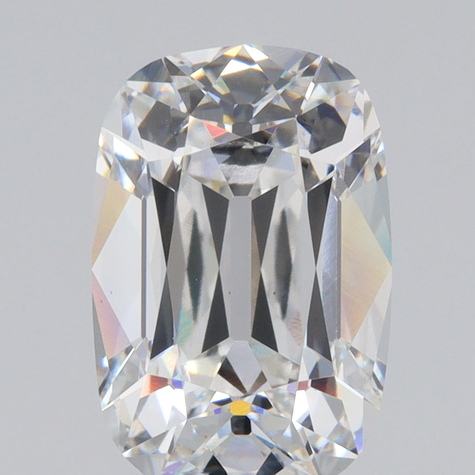 3.61ct | E/VS1 Cushion Shape Old Mine Cut Lab Diamond (IGI)