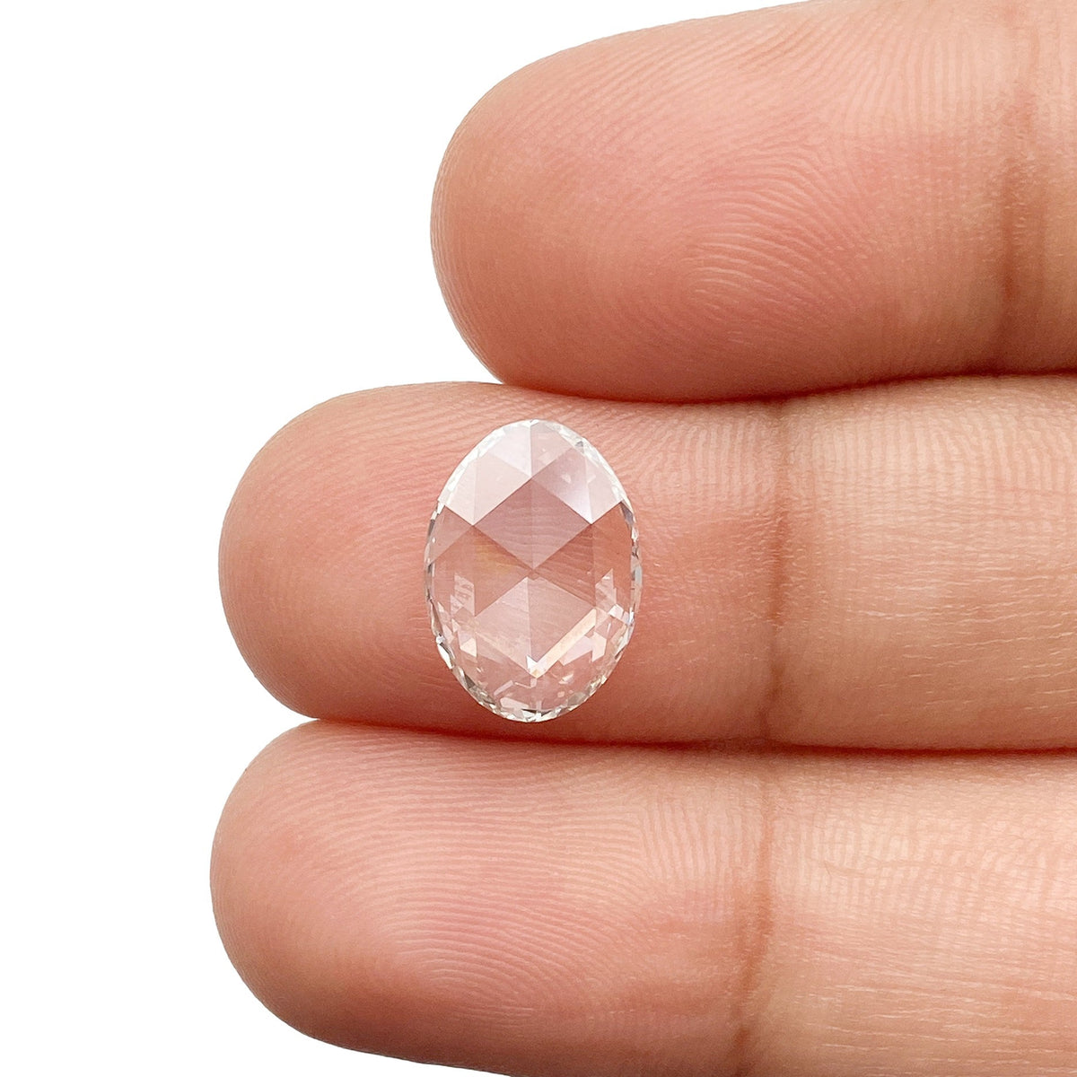 1.52ct | G/VS1 Oval Shape Rose Cut Lab Diamond (IGI)-LITHOS Diamond