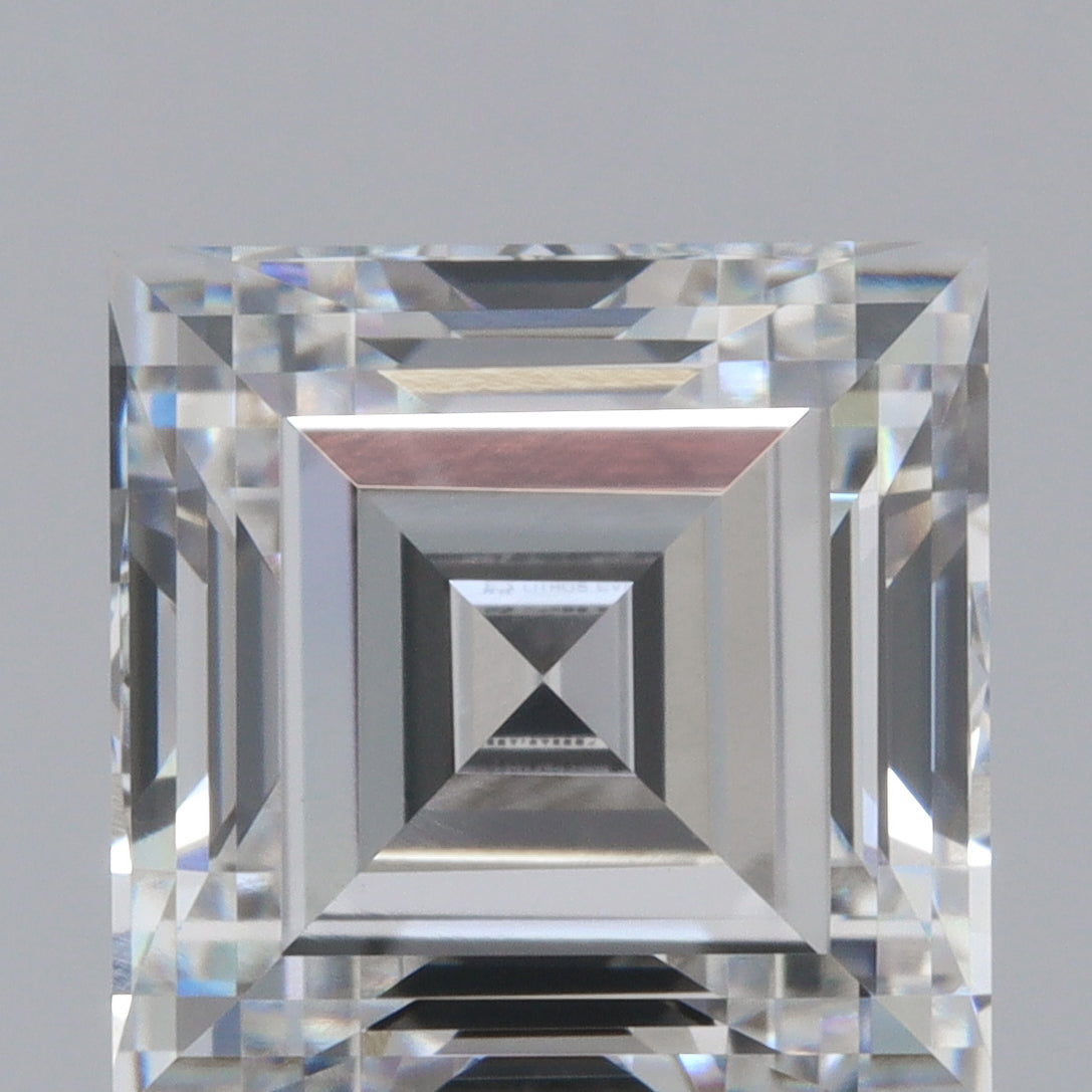 2.11ct | E/VS1 Square Shape Step Cut Lab Diamond (IGI)