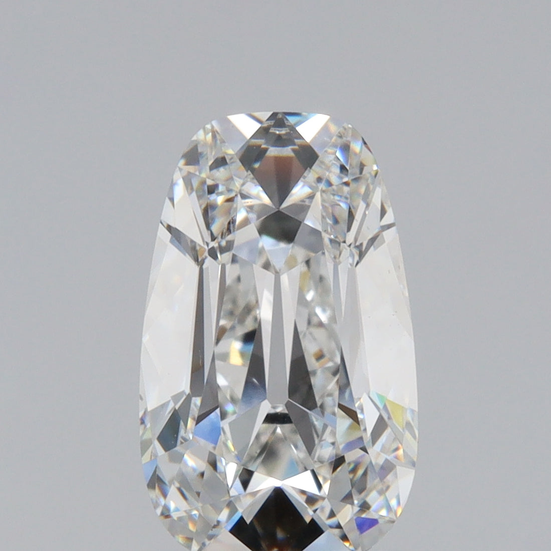 2.76ct | F/VS1 Tapered Cushion Shape Old Mine Cut Lab Diamond (IGI)-LITHOS Diamond