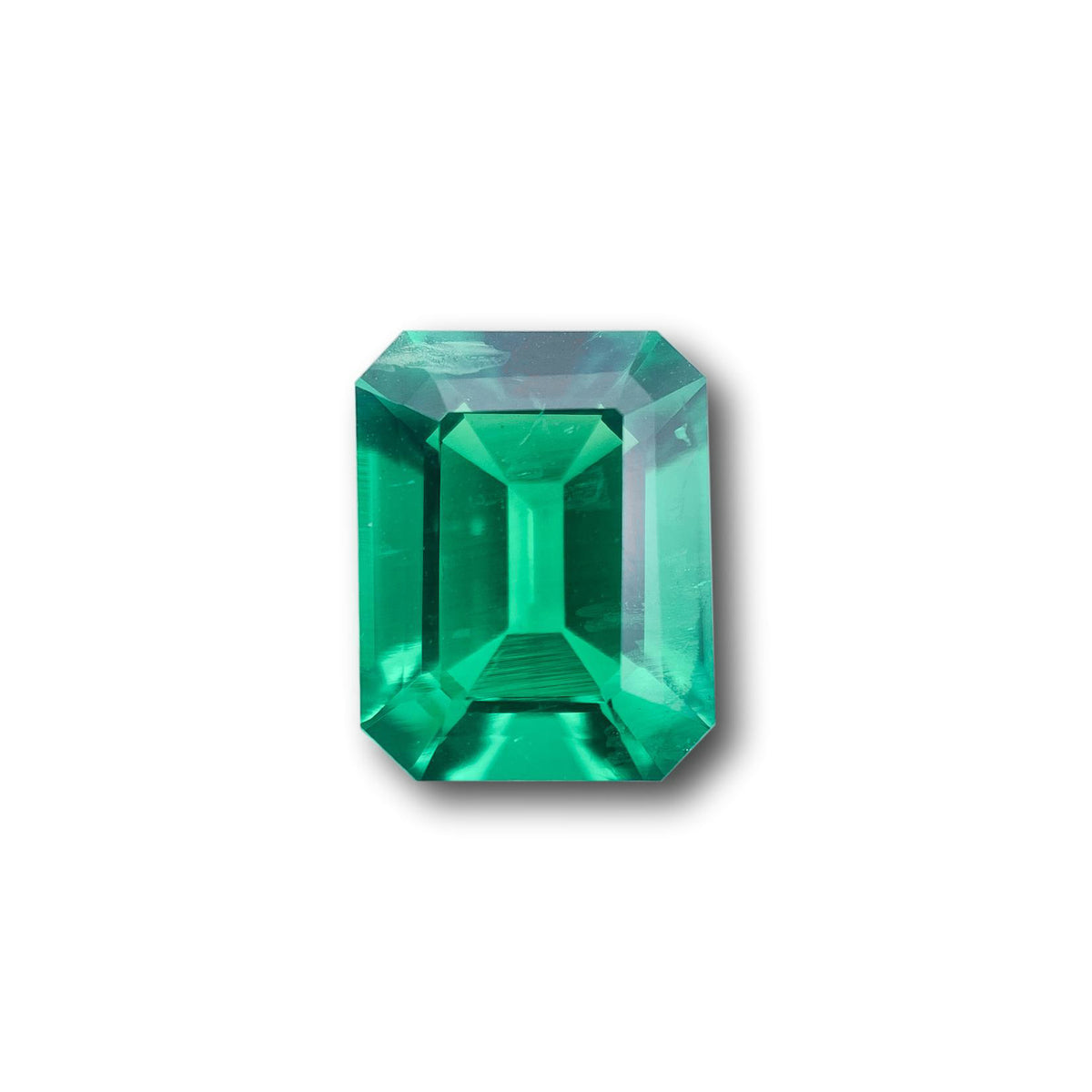 2.64ct | Step Cut Emerald Shape Lab Emerald
