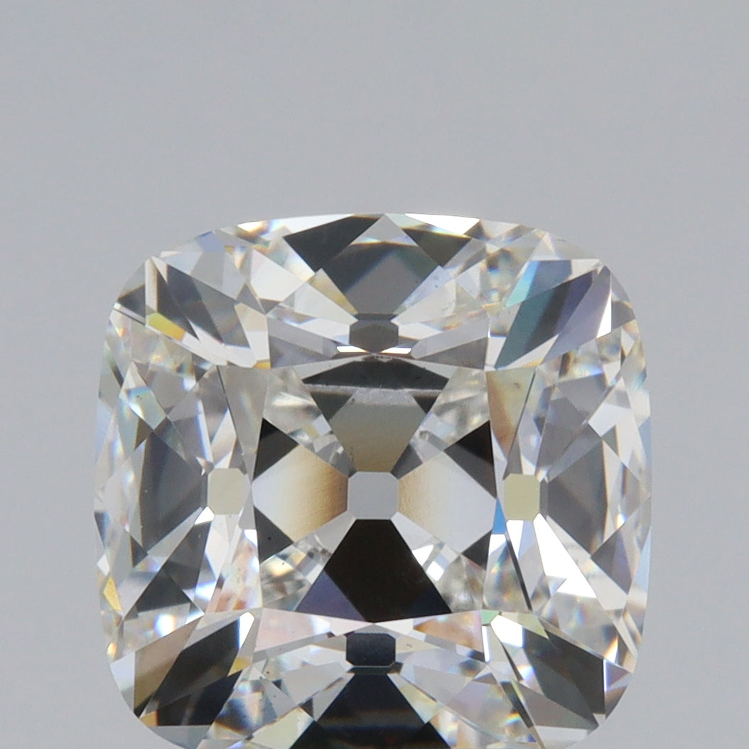 4.59ct | F/VS2 Cushion Shape Old Mine Cut Lab Diamond (IGI)