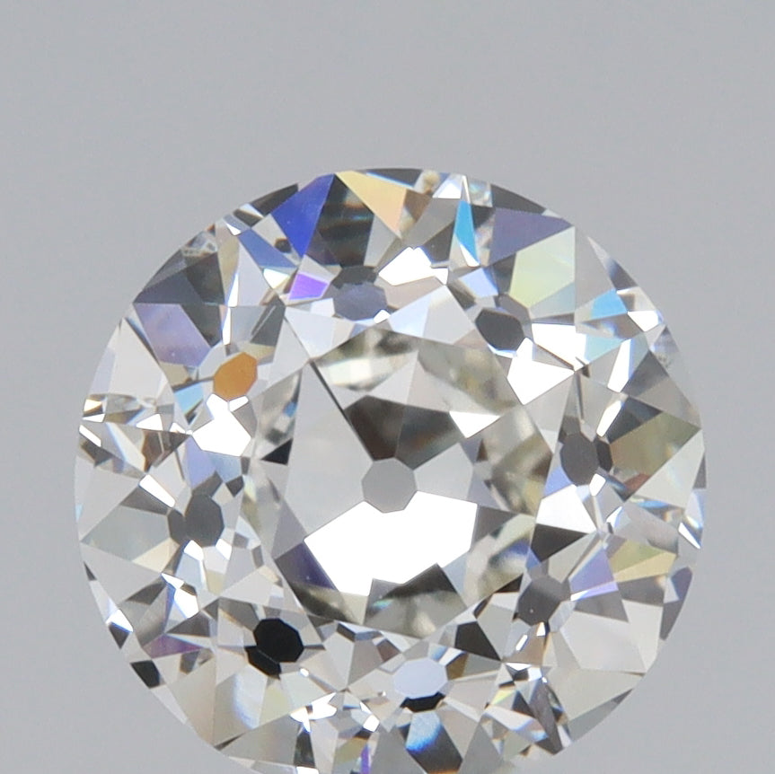 3.03ct | G/VVS2 Round Shape Old European Cut Lab Diamond (IGI)