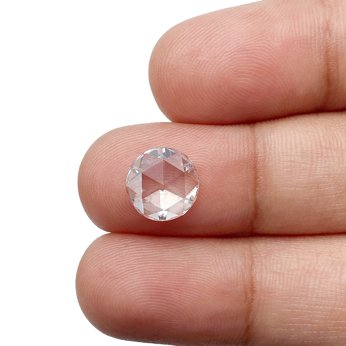 1.57ct | G/VS1 Round Shape Rose Cut Cut Lab Diamond (IGI)-LITHOS Diamond