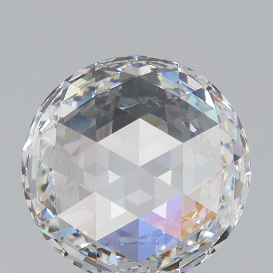 2.52ct | E/VVS2 Round Shape Mogul Rose Cut Lab Diamond (IGI)