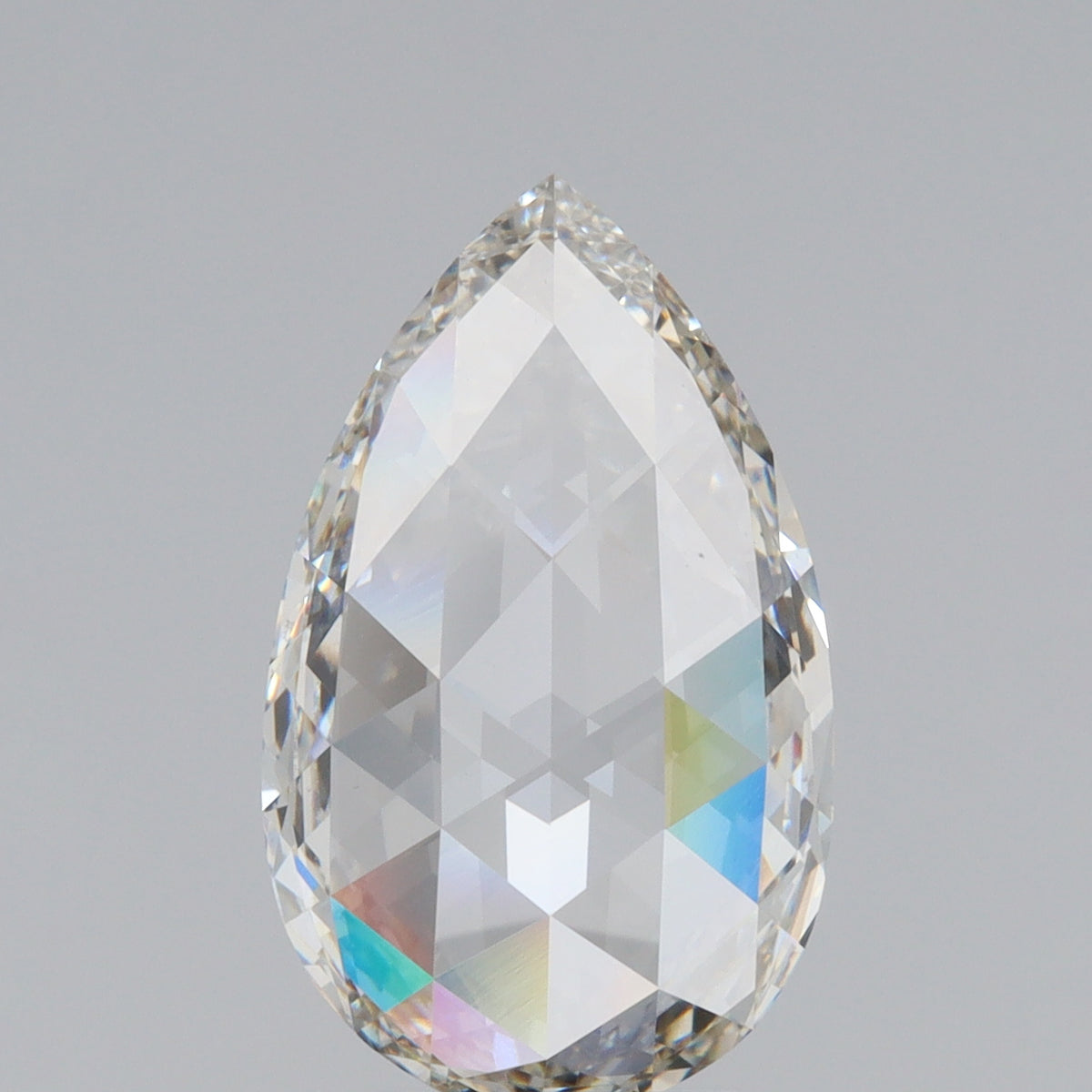 3.22ct | I/VS1 Pear Shape Rose Cut Lab Diamond (IGI)