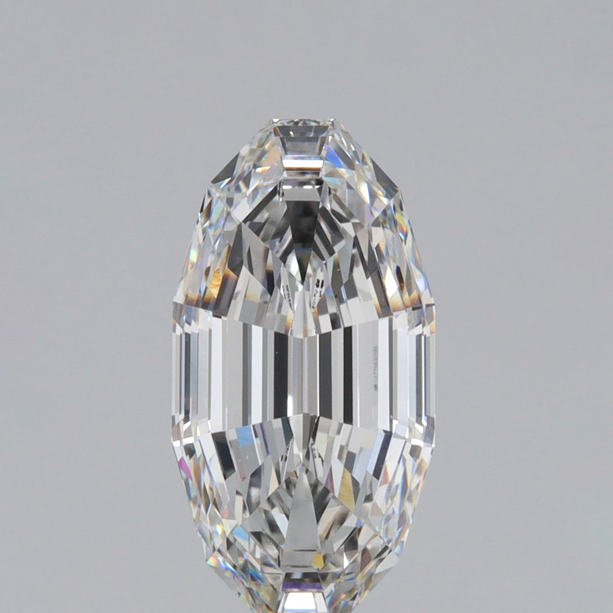 3.11ct | F/VS2 Oval Shape Step Cut Lab Diamond (IGI)-LITHOS Diamond