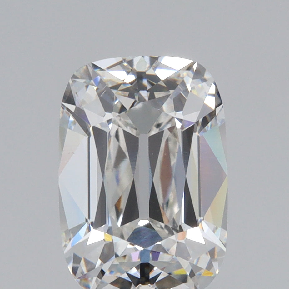 2.47ct | E/VS1 Cushion Shape Old Mine Cut Lab Diamond (IGI)