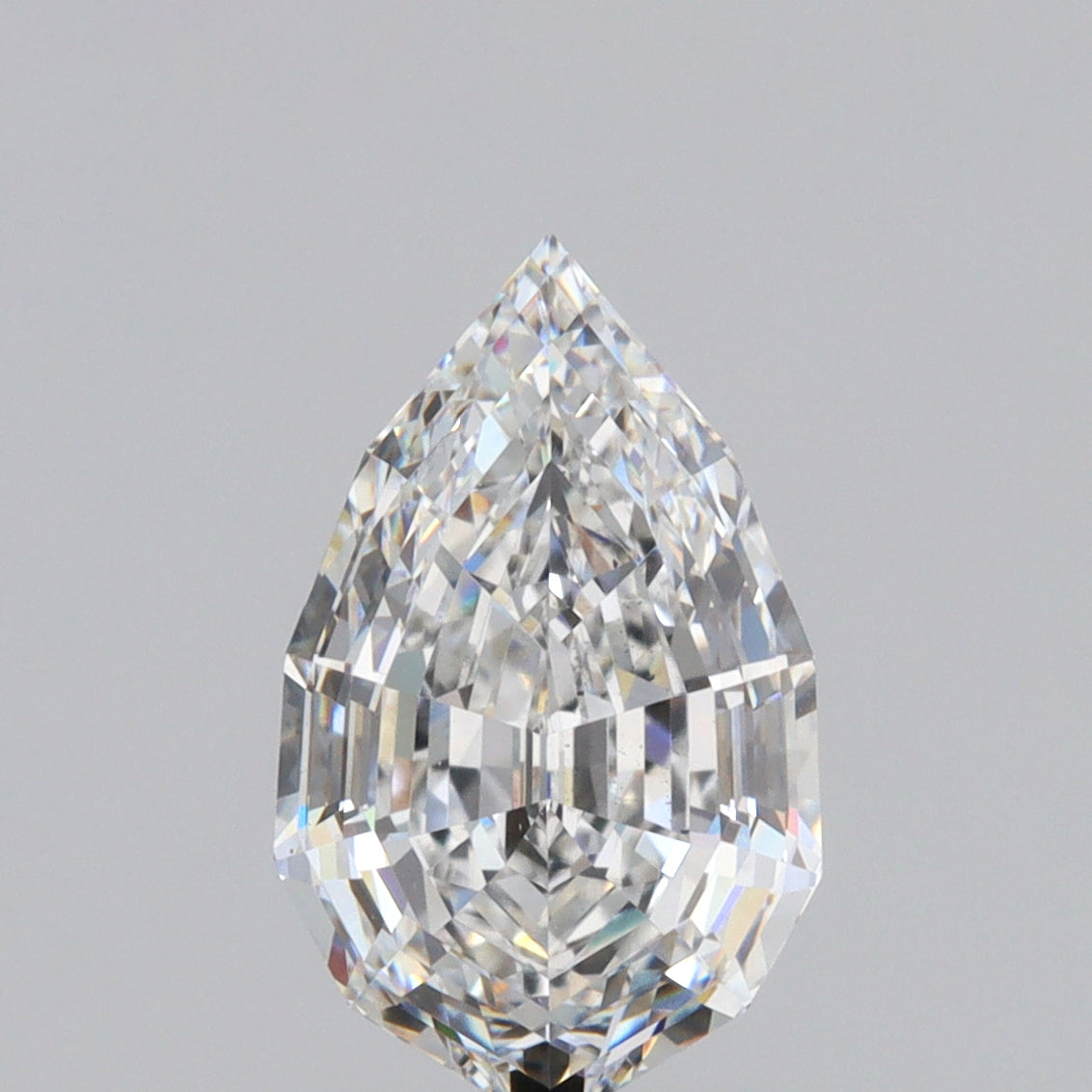 2.53ct | E/VS1 Pear Shape Step Cut Lab Diamond (IGI)-LITHOS Diamond