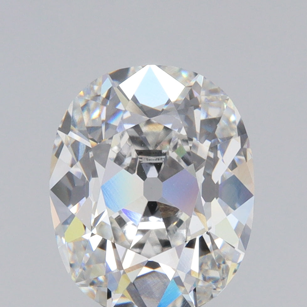 3.06ct | E/VS1 Cushion Shape Old Mine Cut Lab Diamond (IGI)