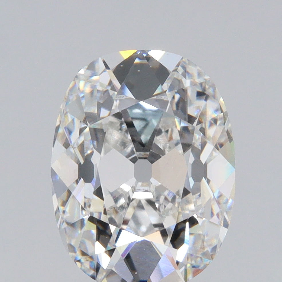 3.23ct | E/VS1 Cushion Shape Old Mine Cut Lab Diamond (IGI)