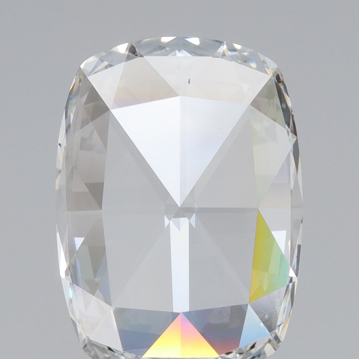 3.52ct | G/VS2 Cushion Shape Rose Cut Lab Diamond (IGI)