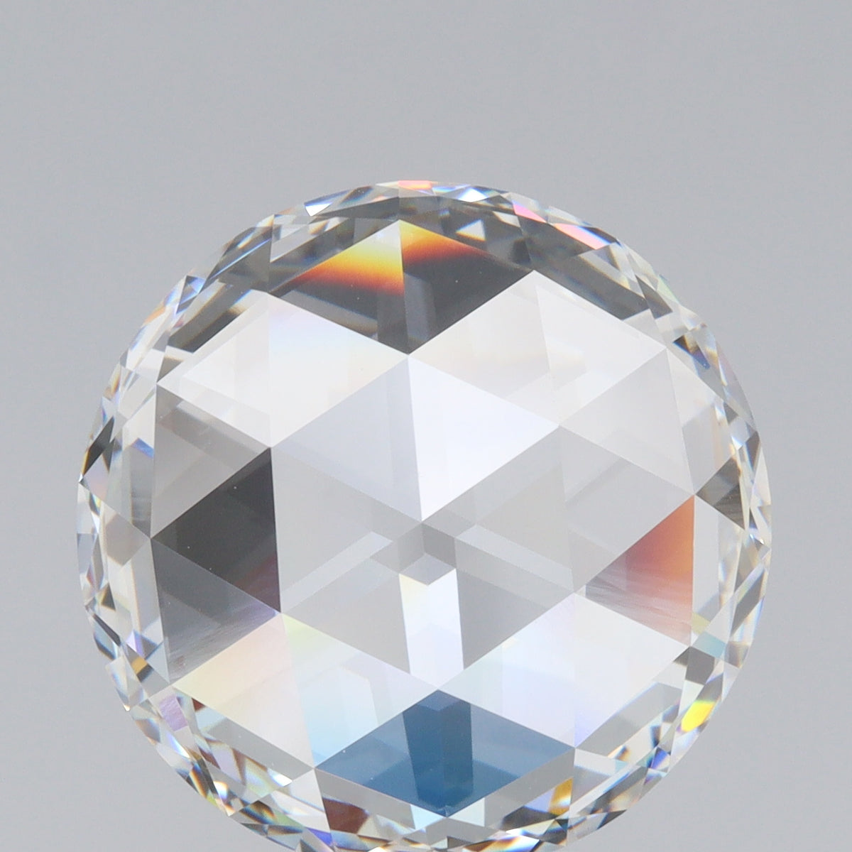 8.13ct | G/VVS2 Round Shape Rose Cut Lab Diamond (IGI)