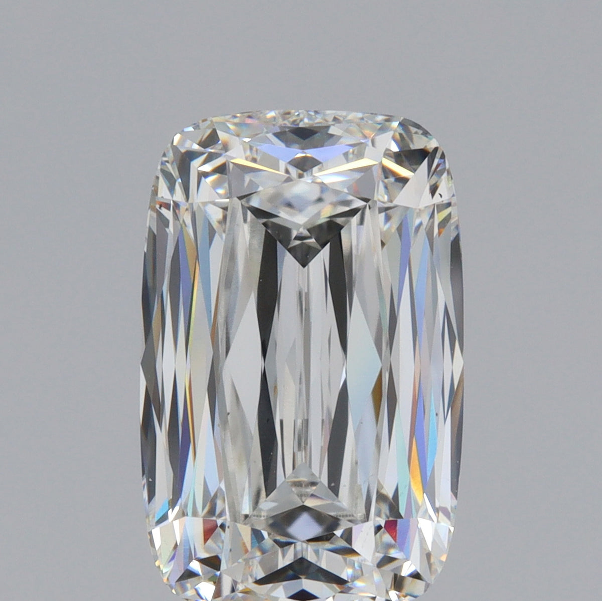 5.54ct | F/VS1 Cushion Shape Lattice Cut Lab Diamond (IGI)