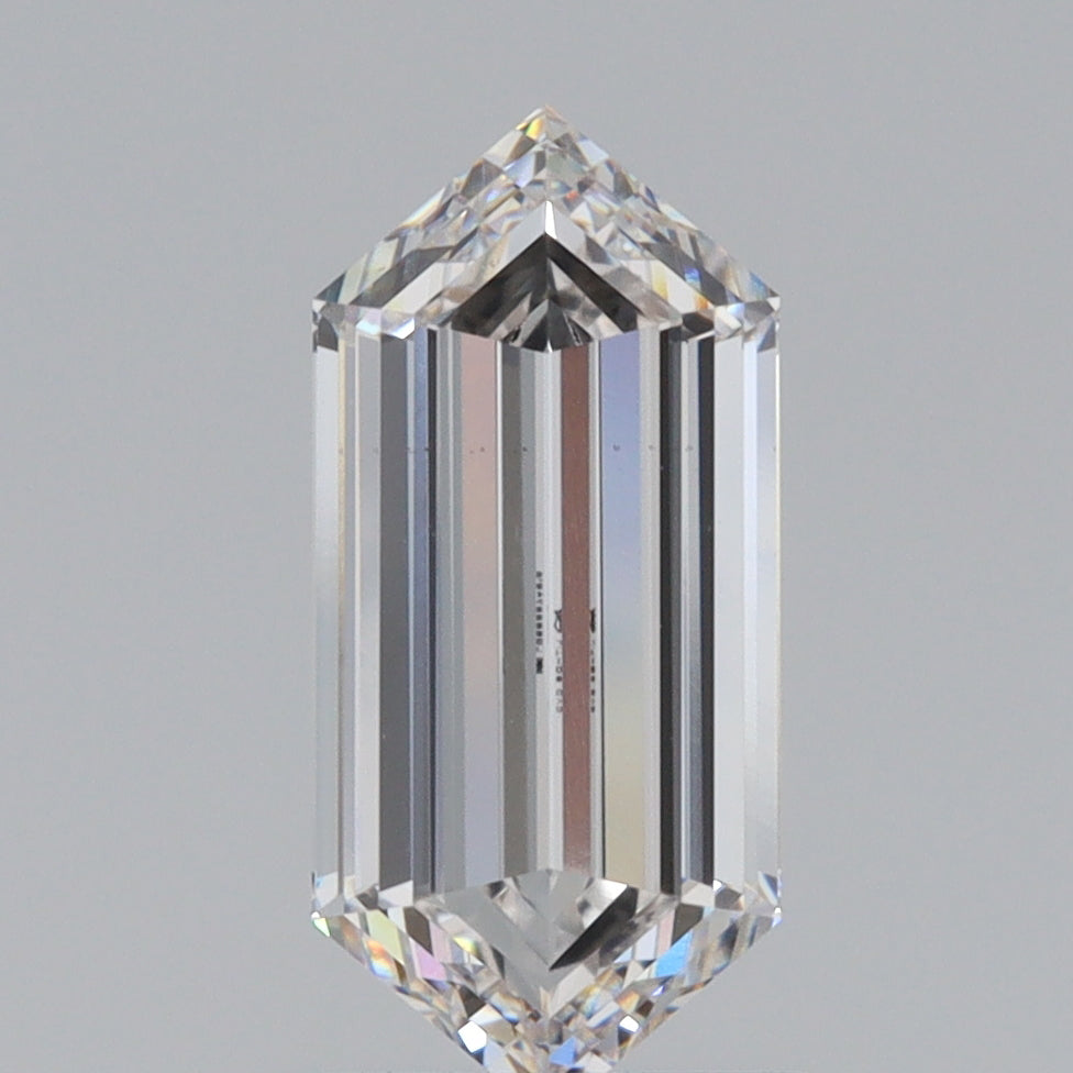 1.91ct | F/VS1 Hexagon Shape Step Cut Lab Diamond (IGI)