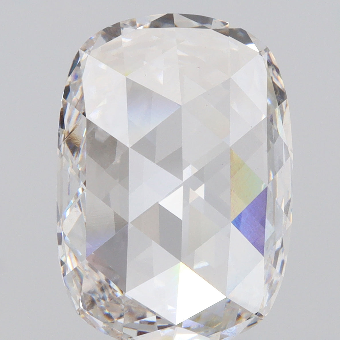 3.52ct | G/VS1 Cushion Shape Rose Cut Lab Diamond (IGI)