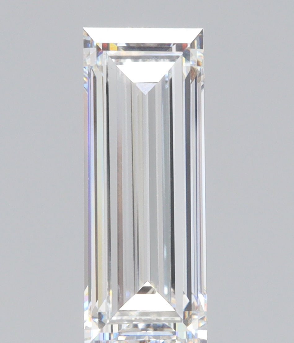 2.31ct | E/VVS2 Baguette Shape Step Cut Lab Diamond (IGI)