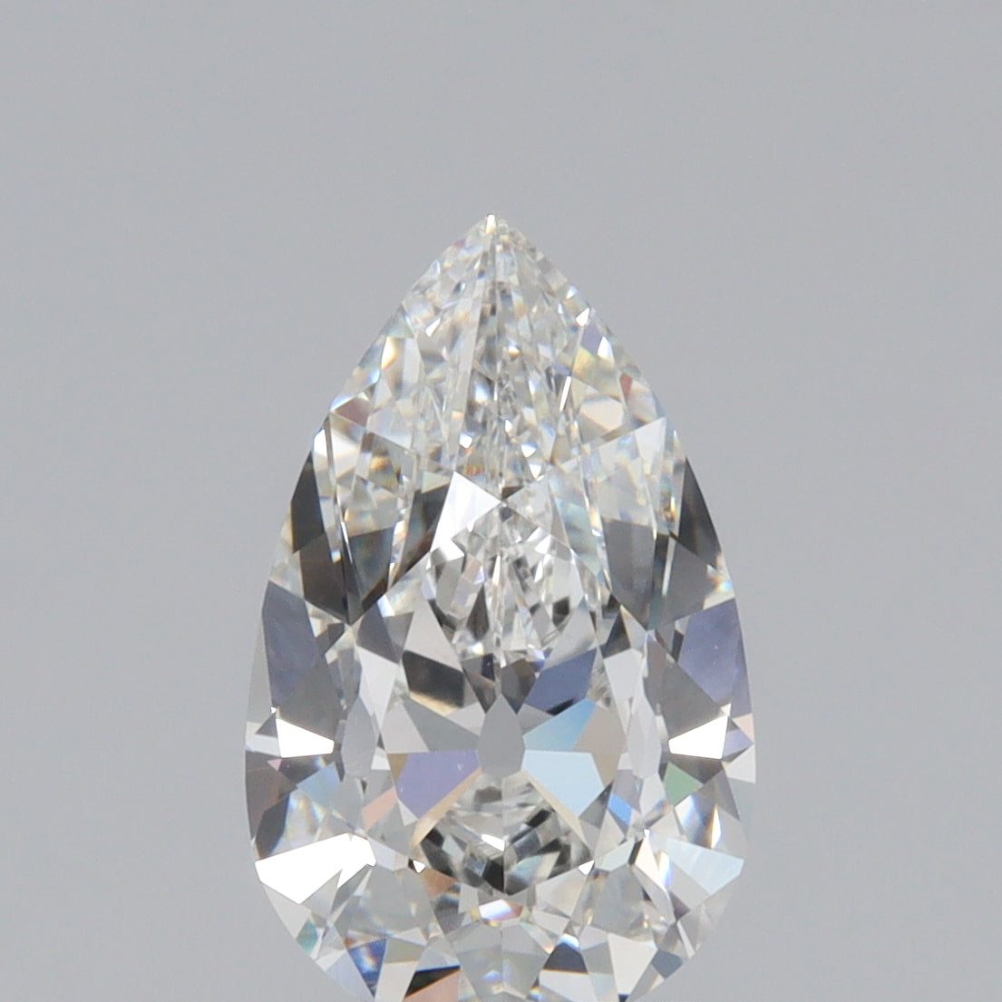 2.29ct | F/VVS2 Pear Shape Old Mine Cut Lab Diamond (IGI)-LITHOS Diamond