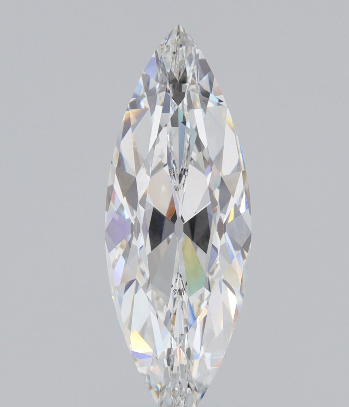 3.01ct | F/VVS2 Marquise Shape Old Mine Cut Lab Diamond (IGI)