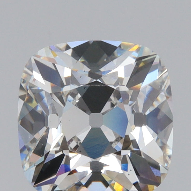 2.09ct | F/VS1 Cushion Shape Old Mine Cut Lab Diamond (IGI)