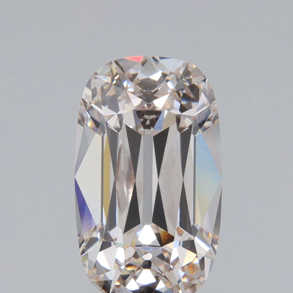 3.21ct | K/VS1 Cushion Shape Old Mine Cut Lab Diamond (IGI)