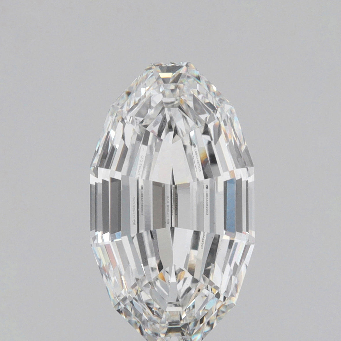 3.21ct | E/VS1 Oval Shape Step Cut Lab Diamond (IGI)