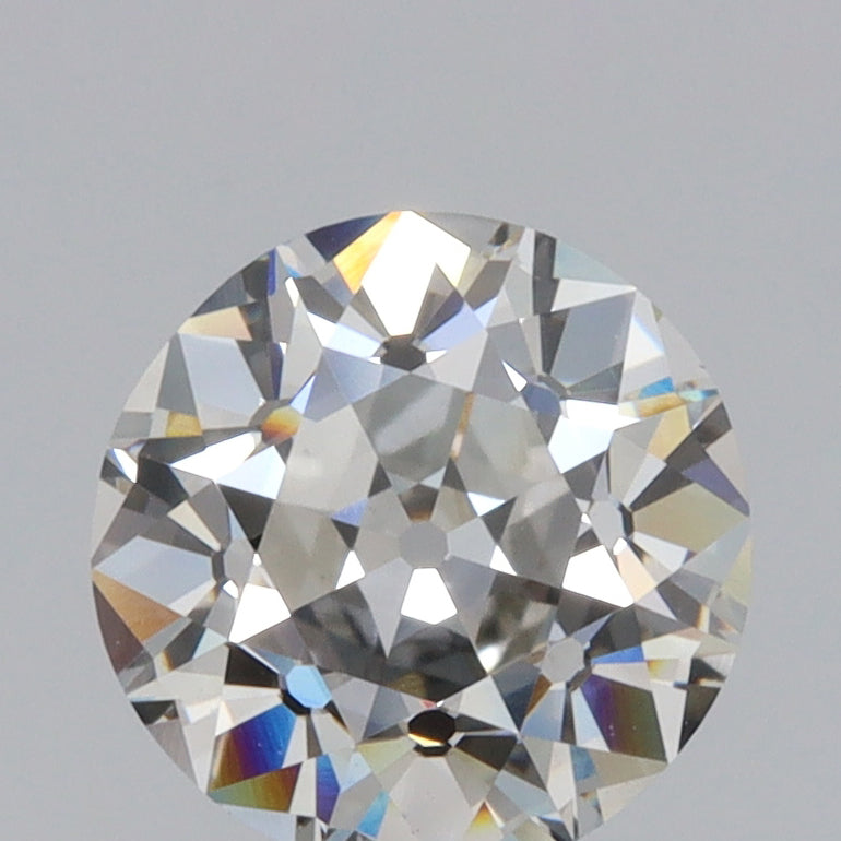 1.73ct | H/VS1 Round Shape Old European Cut Lab Diamond (IGI)