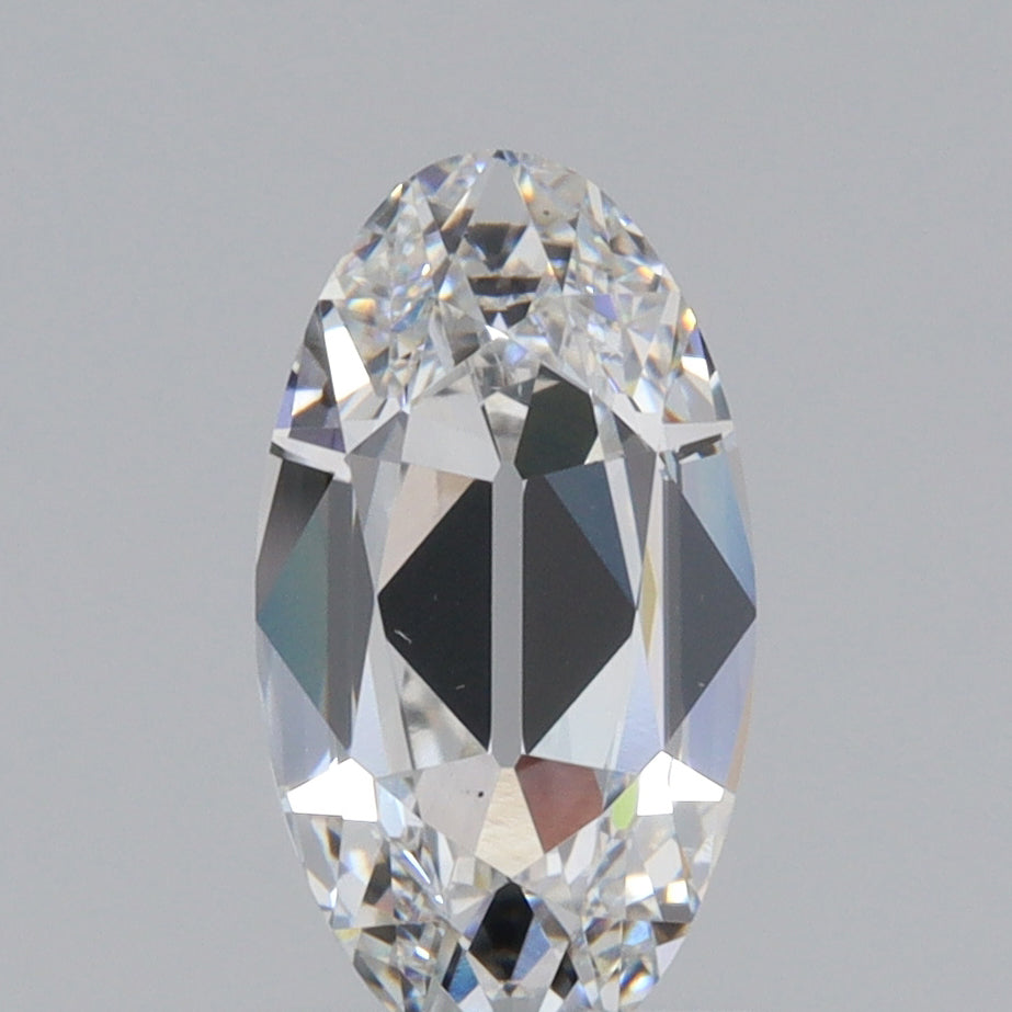 1.64ct | E/VS1 Oval Shape Old Mine Cut Lab Diamond (IGI)