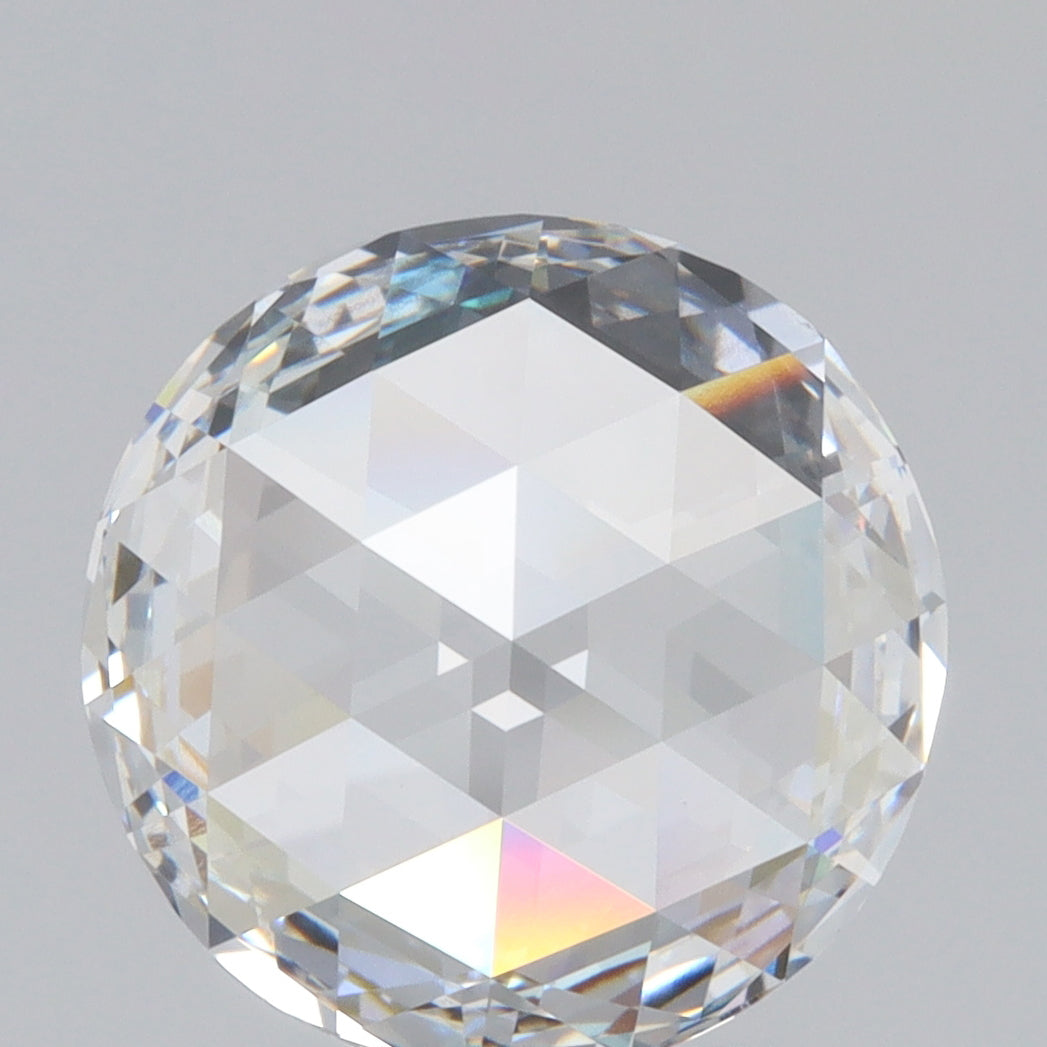 2.21ct | F/VVS2 Round Shape Rose Cut Cut Lab Diamond (IGI)