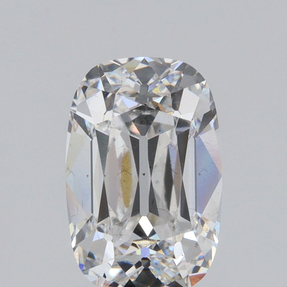 2.13ct | E/SI1 Cushion Shape Old Mine Cut Lab Diamond (IGI)-LITHOS Diamond