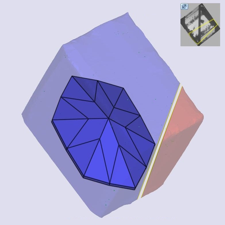 1.68ct | E/VS1 Hexagon Shape Brilliant Cut Lab Diamond (IGI)-LITHOS Diamond