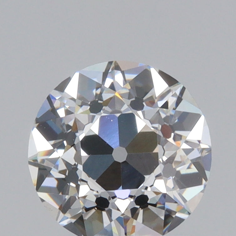1.66ct | D/VVS2 Round Shape Old European Cut Lab Diamond (IGI)