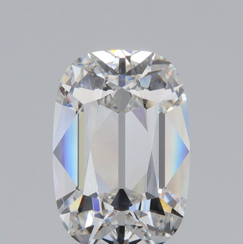3.01ct | F/VVS2 Cushion Shape Old Mine Cut Lab Diamond (IGI)