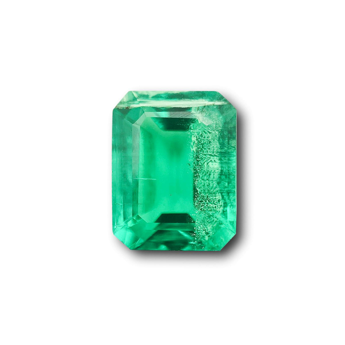 3.10ct | Step Cut Emerald Shape Lab Emerald