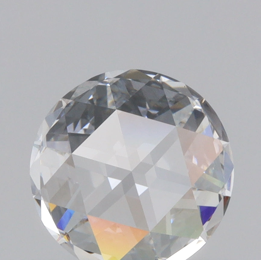 0.56ct | D/VVS2 Round Shape Rose Cut Lab Diamond (IGI)