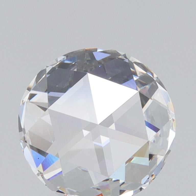 1.14ct E/VVS2 Round Shape Rose Cut Lab Diamond (IGI)
