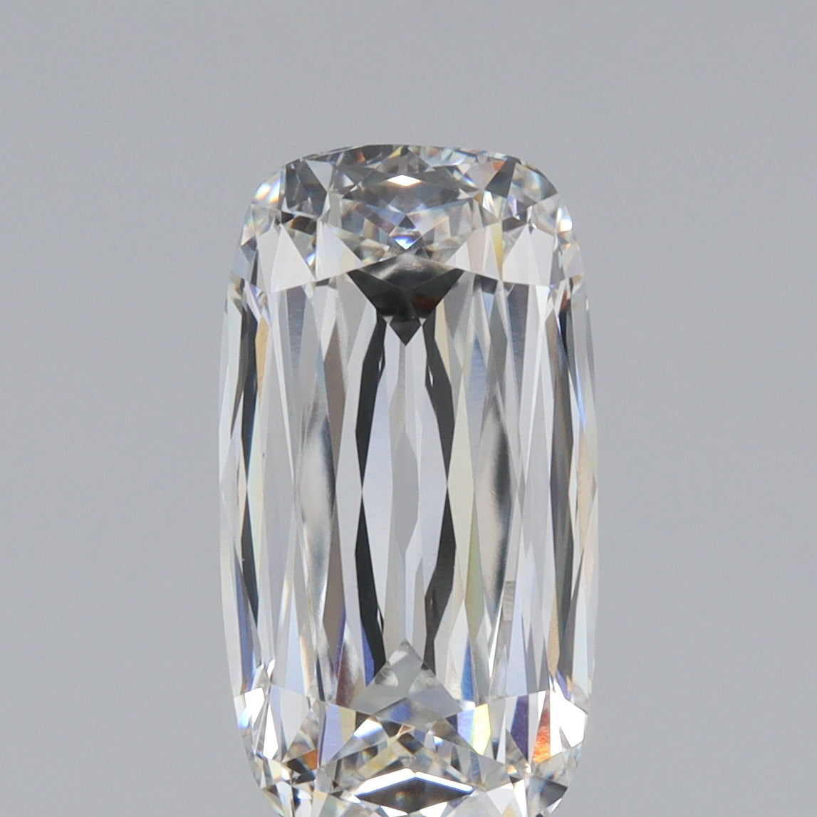 3.30ct | E/VS1 Cushion Shape Lattice Cut Lab Diamond (IGI)