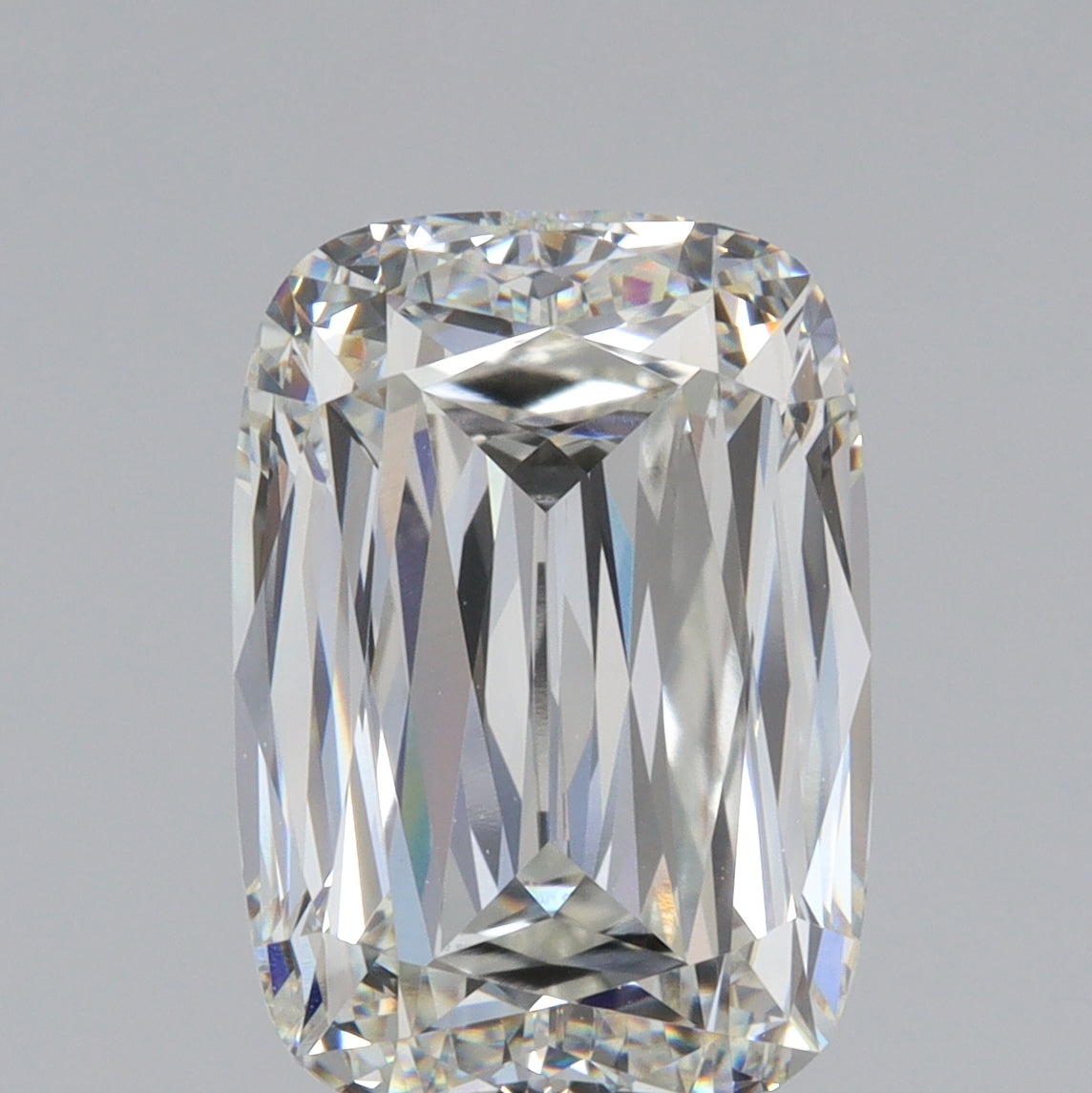 5.29ct | H/VVS2 Cushion Shape Lattice Cut Lab Diamond (IGI)