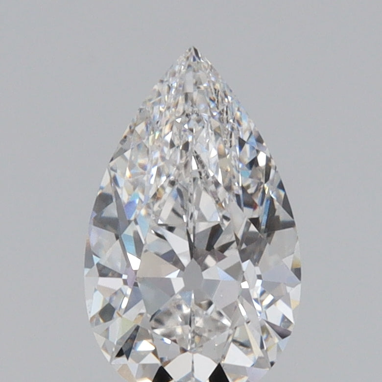 1.10ct | F/VS1 Pear Shape Old Mine Cut Lab Diamond (IGI)
