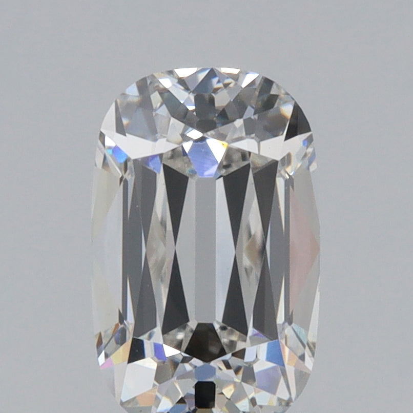 1.62ct | F/VS1 Cushion Shape Old Mine Cut Lab Diamond (IGI)