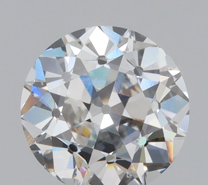 1.70ct | F/VVS2 Round Shape Old European Cut Lab Diamond (IGI)-LITHOS Diamond