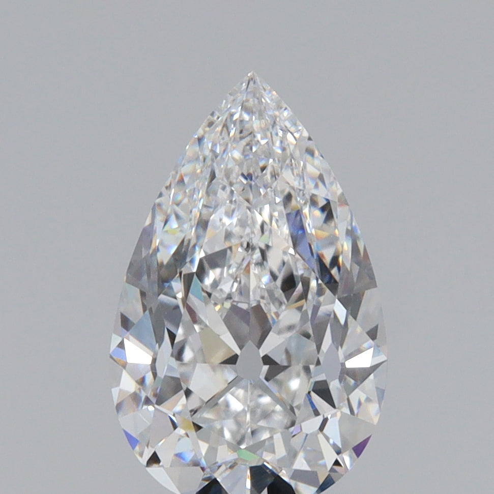 2.07ct | D/VVS2 Pear Shape Old Mine Cut Lab Diamond (IGI)