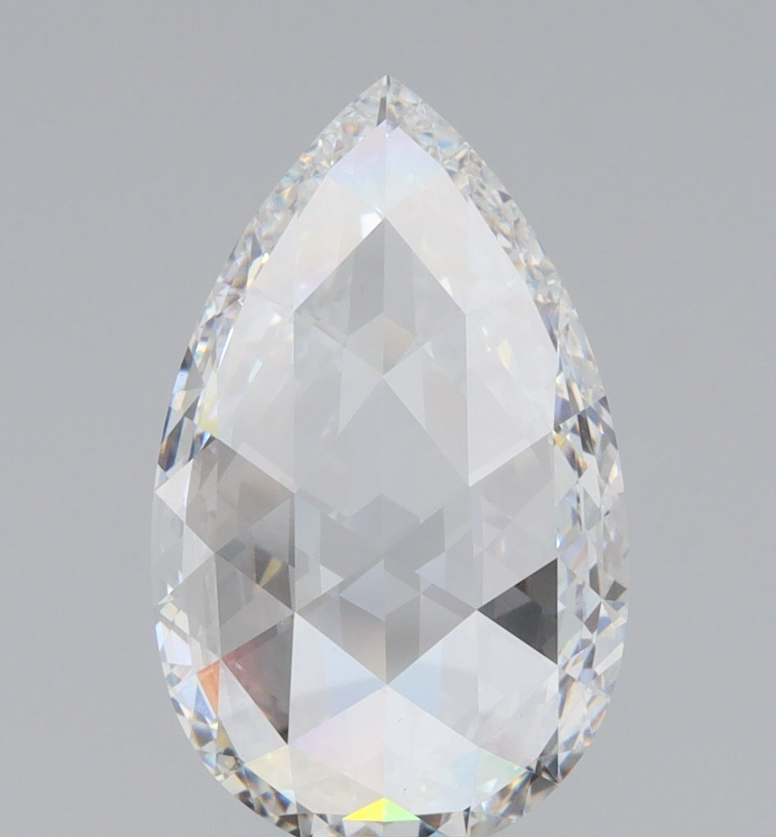 2.90ct | F/VS1 Pear Shape Rose Cut Lab Diamond (IGI)