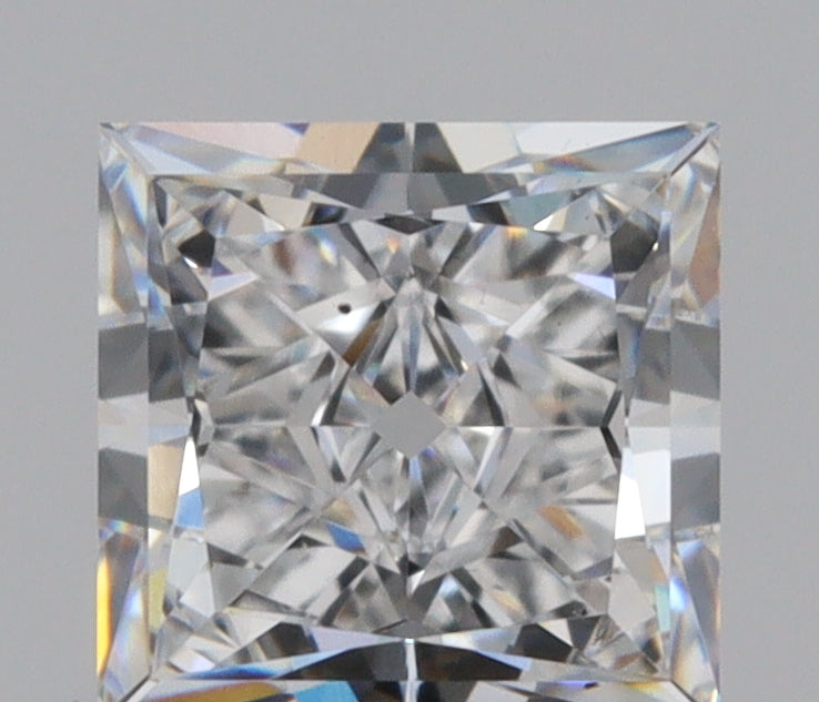 0.78ct | F/SI1 Princess Shape Old Mine Cut Lab Diamond
