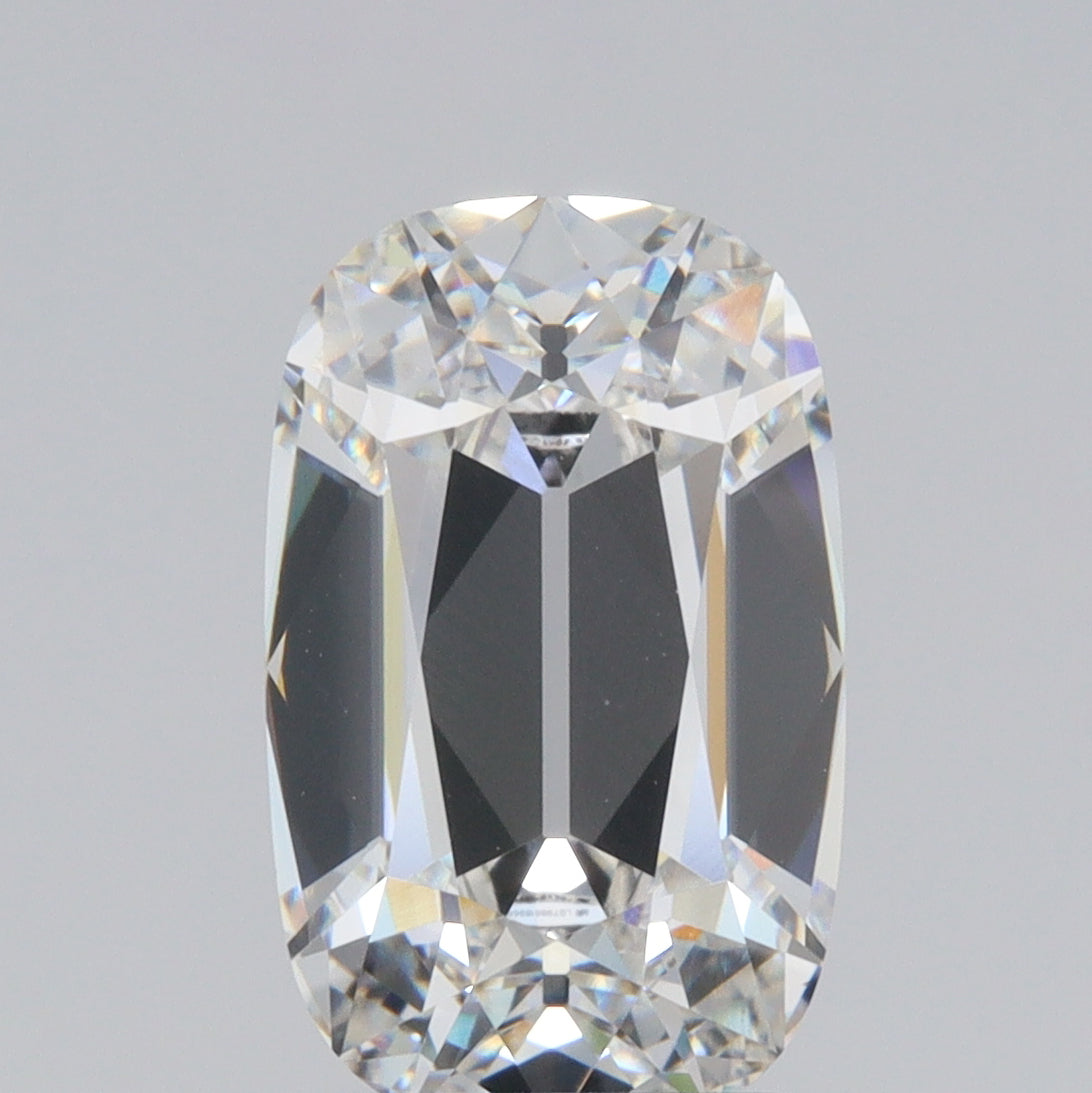 3.27ct | F/VS1 Cushion Shape Old Mine Cut Lab Diamond (IGI)