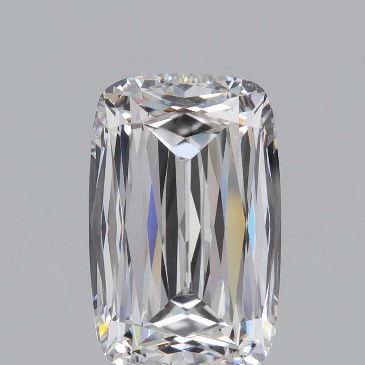 4.46ct | F/VVS2 Cushion Shape Lattice Cut Lab Diamond (IGI)