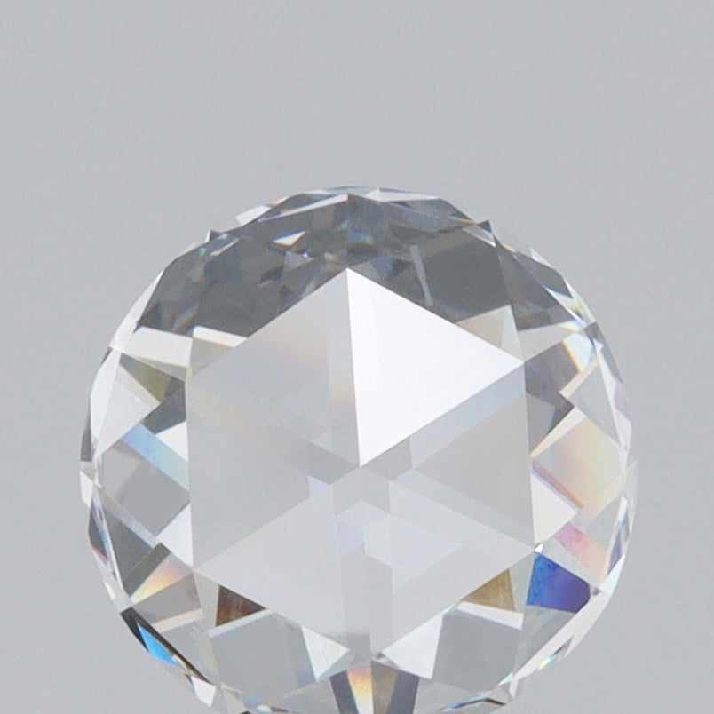 1.25ct | E/VVS2 Round Shape Rose Cut Lab Diamond (IGI)