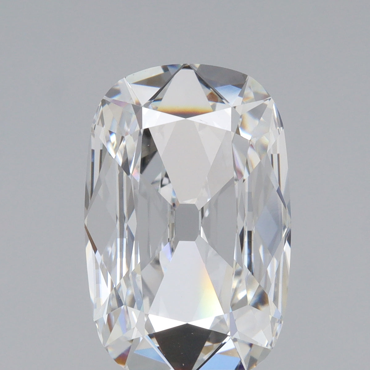 3.53ct | E/VVS2 Antique Cushion Shape Old Mine Cut Lab Diamond (IGI)